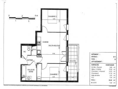 Annonce Vente 3 pices Appartement Toulouse 31