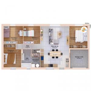 Acheter Maison 93 m2 Touvre