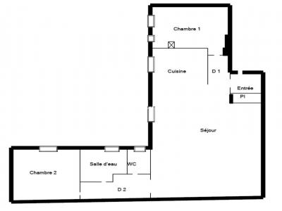 Acheter Appartement 55 m2 Paris-11eme-arrondissement