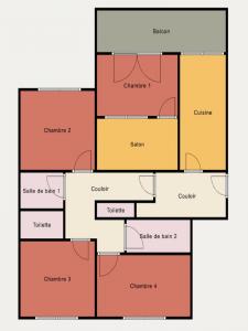 Annonce Location 4 pi�ces Appartement Paris-15eme-arrondissement 75