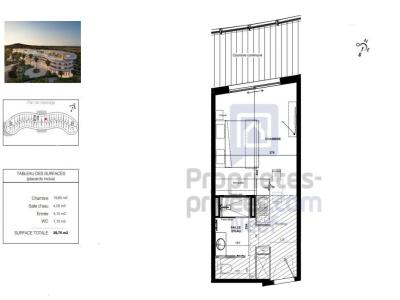 For sale Agde 1 room 29 m2 Herault (34300) photo 1