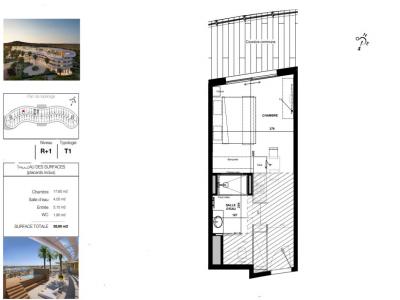 For sale Agde 1 room 29 m2 Herault (34300) photo 1