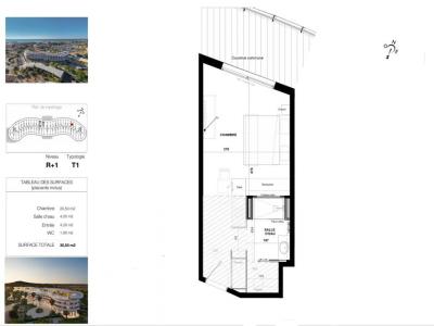 For sale Agde 1 room 30 m2 Herault (34300) photo 1