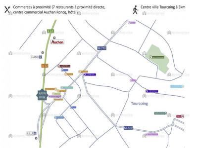 Annonce Location Commerce Bondues 59