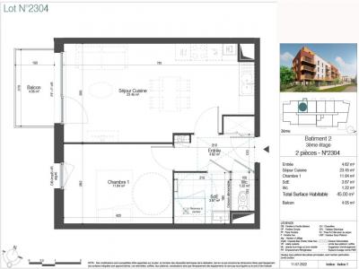 Annonce Location 2 pices Appartement Armentieres 59