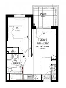 Annonce Location 2 pices Appartement Clermont-ferrand 63