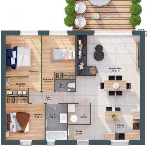 Acheter Maison 87 m2 Saint-etienne-de-montluc