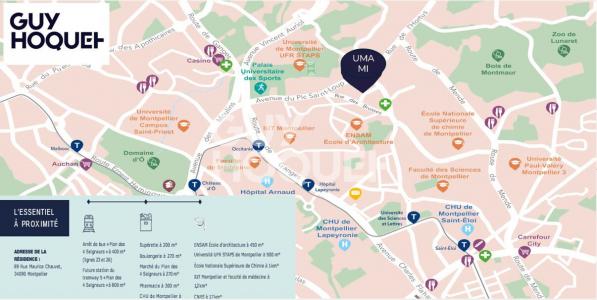 For sale Montpellier 1 room 17 m2 Herault (34000) photo 1