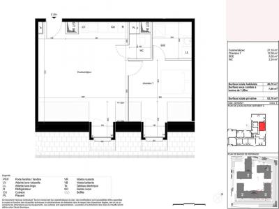 Annonce Location 2 pi�ces Appartement Bussy-saint-georges 77