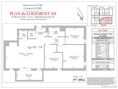 Annonce Location Appartement Comps 30