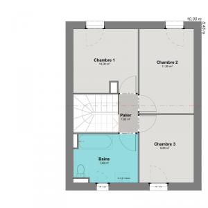 For sale Aigrefeuille-sur-maine 5 rooms 83 m2 Loire atlantique (44140) photo 3