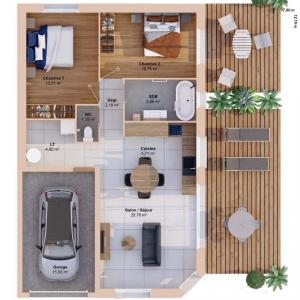 Acheter Maison 63 m2 Cauvicourt