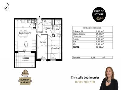 Annonce Vente 2 pi�ces Appartement Dinard 35