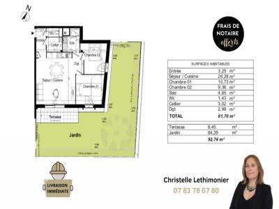 Annonce Vente 3 pi�ces Appartement Dinard 35