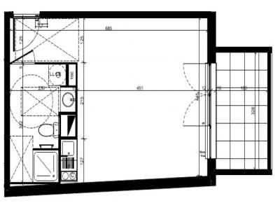 For rent Feyzin 1 room 30 m2 Rhone (69320) photo 0