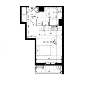 For rent Blanc-mesnil 1 room 29 m2 Seine saint denis (93150) photo 3