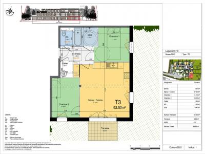 Annonce Location 3 pi�ces Appartement Wattignies 59