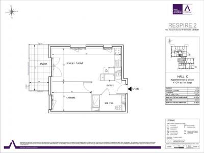 For rent Vaulx-en-velin 2 rooms 43 m2 Rhone (69120) photo 1