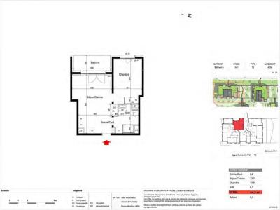 Louer Appartement Jacob-bellecombette Savoie