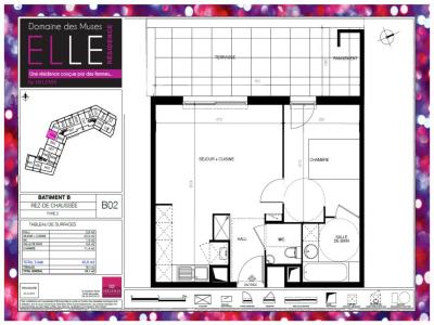 For rent Cres 2 rooms 45 m2 Herault (34920) photo 2