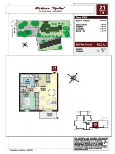 For rent Buxerolles 2 rooms 45 m2 Vienne (86180) photo 1