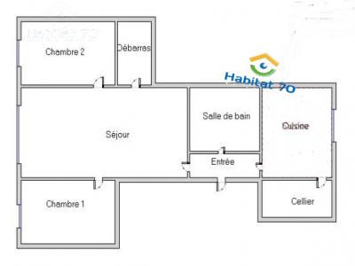 Annonce Location 3 pi�ces Appartement Villersexel 70