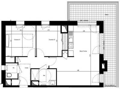 For rent Grenoble 3 rooms 63 m2 Isere (38000) photo 1