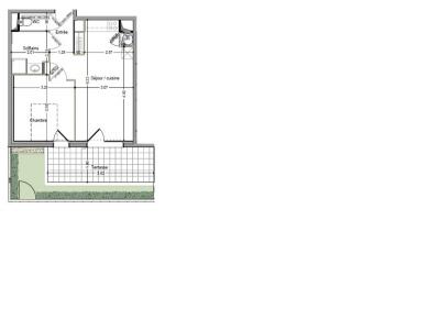 For rent Cluses 2 rooms 39 m2 Haute savoie (74300) photo 0