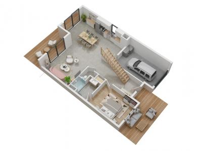 For sale Elven 6 rooms 89 m2 Morbihan (56250) photo 3