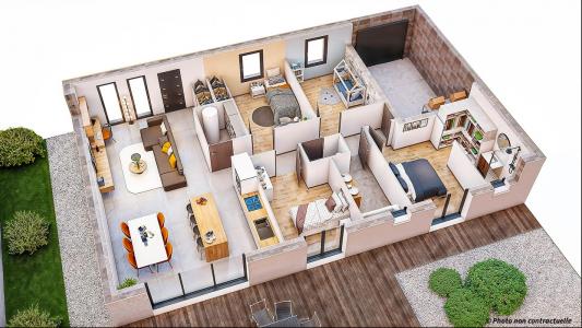 For sale Tourville-sur-arques 6 rooms 105 m2 Seine maritime (76550) photo 3