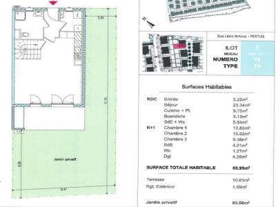 For sale Pertuis 4 rooms 89 m2 Vaucluse (84120) photo 1