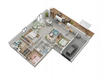 For sale Edern 5 rooms 91 m2 Finistere (29510) photo 2