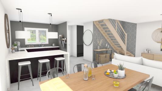 For sale Guignen 4 rooms 88 m2 Ille et vilaine (35580) photo 3