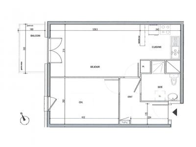 Annonce Location 2 pi�ces Appartement Saint-herblain 44
