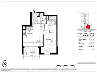 Annonce Location 2 pi�ces Appartement Aix-les-bains 73
