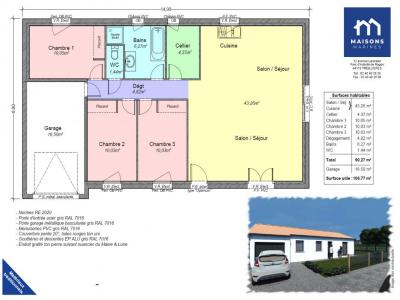 Acheter Terrain 386 m2 Salle-et-chapelle-aubry