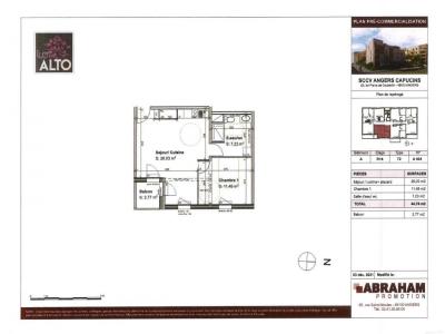 For rent Angers 2 rooms 44 m2 Maine et loire (49100) photo 2