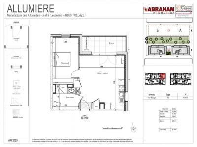Louer Appartement 45 m2 Trelaze