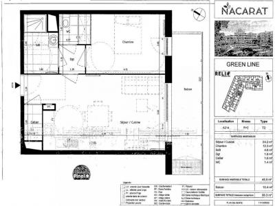 Annonce Location 2 pi�ces Appartement Villeneuve-d'ascq 59