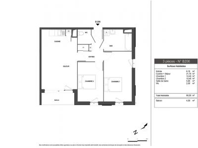 Louer Appartement Seclin 717 euros