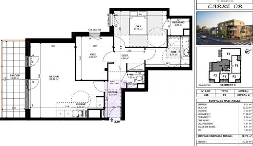 Annonce Location 3 pi�ces Appartement Brumath 67