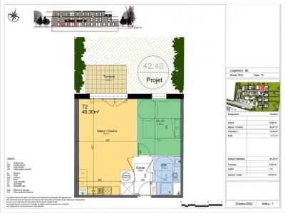 For rent Wattignies 2 rooms 48 m2 Nord (59139) photo 1