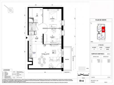 For rent Villeneuve-saint-georges 3 rooms 59 m2 Val de Marne (94190) photo 2