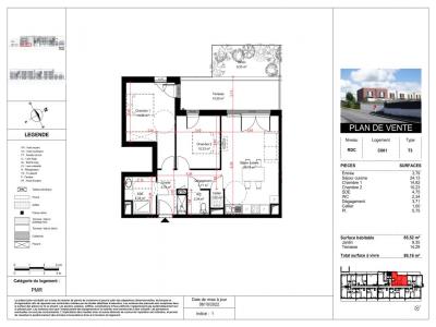 Louer Appartement 65 m2 Poitiers