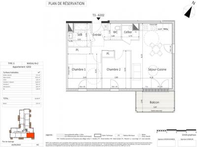 For rent Laval 3 rooms 62 m2 Mayenne (53000) photo 2