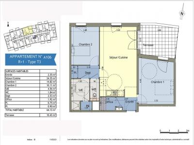 Annonce Location 3 pi�ces Appartement Amiens 80