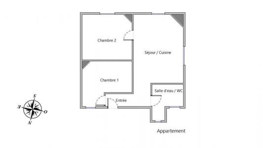 For rent Bois-colombes 3 rooms 41 m2 Hauts de Seine (92270) photo 2