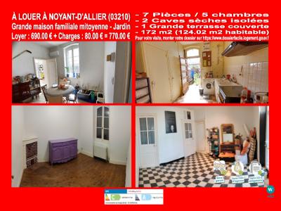 Annonce Location 6 pi�ces Maison Noyant-d'allier 03
