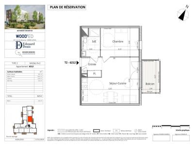 Louer Appartement 45 m2 Laval