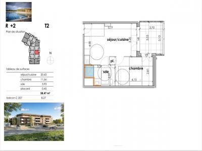 For sale Sauvian 2 rooms 38 m2 Herault (34410) photo 1